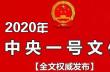 中共中央国务院关于抓好“三农”领域重点工作确保如期实现全面小康的意见