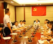 市财政局领导视察指导青岛农担公司工作